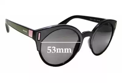 Prada SPR03U Replacement Lenses 53mm wide 