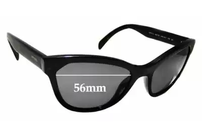 Prada SPR21S Replacement Lenses 56mm wide 