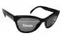 Sunglass Fix Replacement Lenses for Prada SPR21S - 56mm Wide 