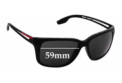 Prada SPS03T & PS03TS Ersatzgläser 59mm wide 