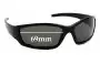 Sunglass Fix Ersatzgläser für Protector Whim Creek - 69mm Wide 