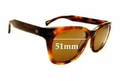 Raen Loro Replacement Lenses 51mm wide 