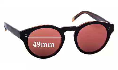 Sunglass Fix Replacement Lenses for Raen Parkhurst - 49mm Wide 