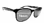 Sunglass Fix Replacement Lenses for Ray-Ban RB5356 - 54mm Wide 