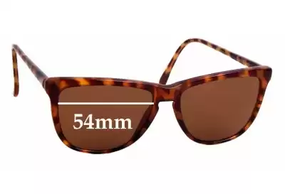 Ray-Ban B&L W1556 Replacement Lenses 54mm wide 
