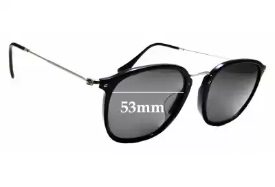 Ray-Ban RB2448-N-F Replacement Lenses 53mm wide 