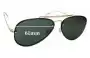 Sunglass Fix Replacement Lenses for Ray-Ban RB3584-N Blaze Aviator - 61mm Wide 