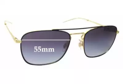 Ray-Ban RB3588 Ersatzgläser 55mm wide 