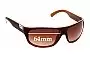 Sunglass Fix Replacement Lenses for Rip Curl Ventura - 64mm Wide 