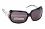 Sunglass Fix Verres de Remplacement pour Roberto Cavalli Adrasto 302S - 64mm Wide 
