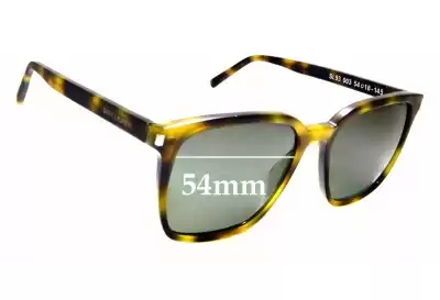 Yves Saint Laurent SL 93 Ersatzgläser 54mm wide 
