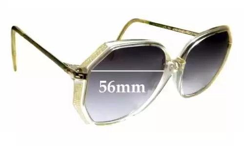 Sunglass Fix Replacement Lenses for SI Design Cellidor - 56mm Wide Sunglass Fix Replacement Lenses for SI Design Cellidor - 56mm Wide