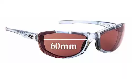 Sunglass Fix Replacement Lenses for Smith Sequel II - 60mm Wide 