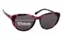 Sunglass Fix Replacement Lenses for Specsavers Felixstowe Sun Rx - 55mm Wide 