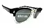 Sunglass Fix Replacement Lenses for The Real McCoy's Wellington - 48mm Wide 