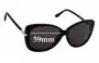 Sunglass Fix Replacement Lenses for Tom Ford Linda TF9324 - 59mm Wide 