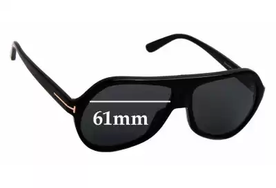 Tom Ford Thomas TF732 Replacement Lenses 61mm wide 