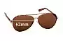 Sunglass Fix Replacement Lenses for Tory Burch TY6021Q - 62mm Wide 