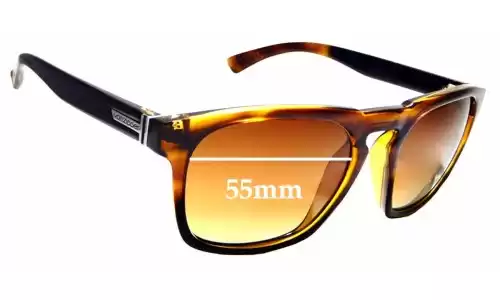 Sunglass Fix Replacement Lenses for Von Zipper Banner - 55mm Wide 