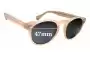 Sunglass Fix Replacement Lenses for Zeiss Scalan Theodore Sena - 47mm Wide 