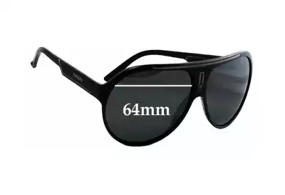 Carrera 57 Ersatzgläser 64mm wide 