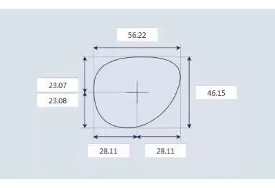 Chanel 4121-B Ersatzgläser 56mm wide 