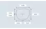 Sunglass Fix Lentes de Repuesto para Hardy Amies Carlton - 53mm Wide 