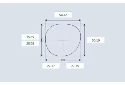 Prism London Lentes de Repuesto 54mm wide 