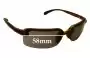 Sunglass Fix Ersatzgläser für Ray-Ban RB4044 - 58mm Wide 