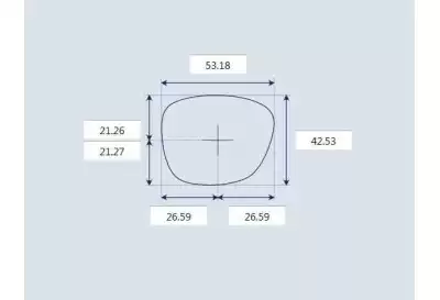 Ray-Ban RB4219L Replacement Lenses 54mm wide 