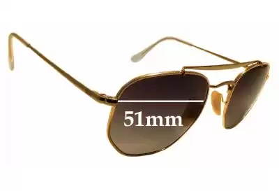 Ray-Ban RB3648 The Marshal Replacement Lenses 51mm wide 