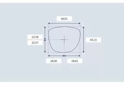 Smith Clark Replacement Lenses 56mm wide 