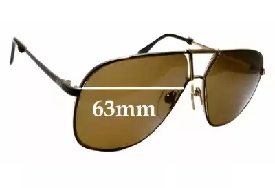 Valentino 5306 Replacement Lenses 63mm wide 
