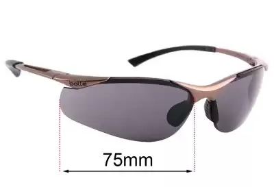 Bolle Contour Ersatzgläser 75mm wide 