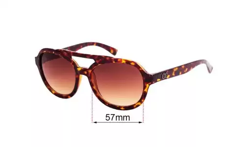 Sunglass Fix Ersatzgläser für Childe Secret - 57mm Wide 