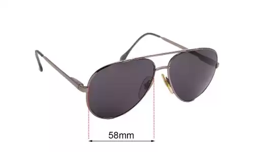 Cottet Vintage Aviator 743 Replacement Lenses 58mm wide 