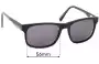 Sunglass Fix Replacement Lenses for Country Road CR Sun Rx 12 - 56mm Wide 