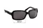 Sunglass Fix Ersatzgläser für Juicy Couture Fancy/S - 58mm Wide 