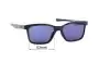 Sunglass Fix Lentes de Repuesto para Oakley Fenceline OX8069 - 53mm Wide 
