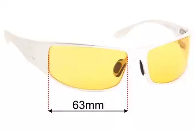 Outlaw Eyewear  Fugitive Lentes de Repuesto 64mm wide 