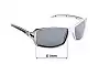 Sunglass Fix Replacement Lenses for Oxydo Warm Up - 61mm Wide 