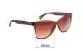 Sunglass Fix Lentes de Repuesto para Paul Smith 8153-S Aleister - 55mm Wide 