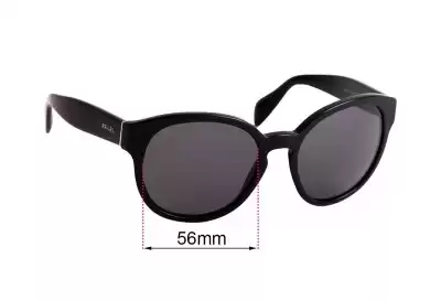 Prada SPR18R Ersatzgläser 56mm wide 