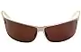 Prada SPR53C Replacement Sunglass Lenses - Front View 