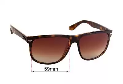 Ray-Ban RAJ4935AA Replacement Lenses 59mm wide 