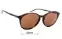 Sunglass Fix Ersatzgläser für Ray-Ban RB4371F - 55mm Wide 