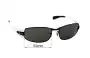 Sunglass Fix Replacement Lenses for Ray-Ban RJ9522S - 53mm Wide 