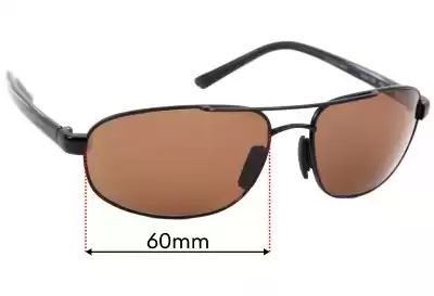 Serengeti Livigno Replacement Lenses 60mm wide 