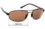 Sunglass Fix Replacement Lenses for Serengeti Livigno - 60mm Wide 