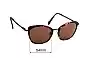Sunglass Fix Replacement Lenses for Specsavers Step Back In Time Sun Rx - 54mm Wide 